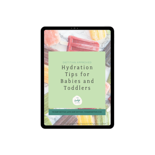 HYDRATION TIPS FOR BABIES AND TODDLERS